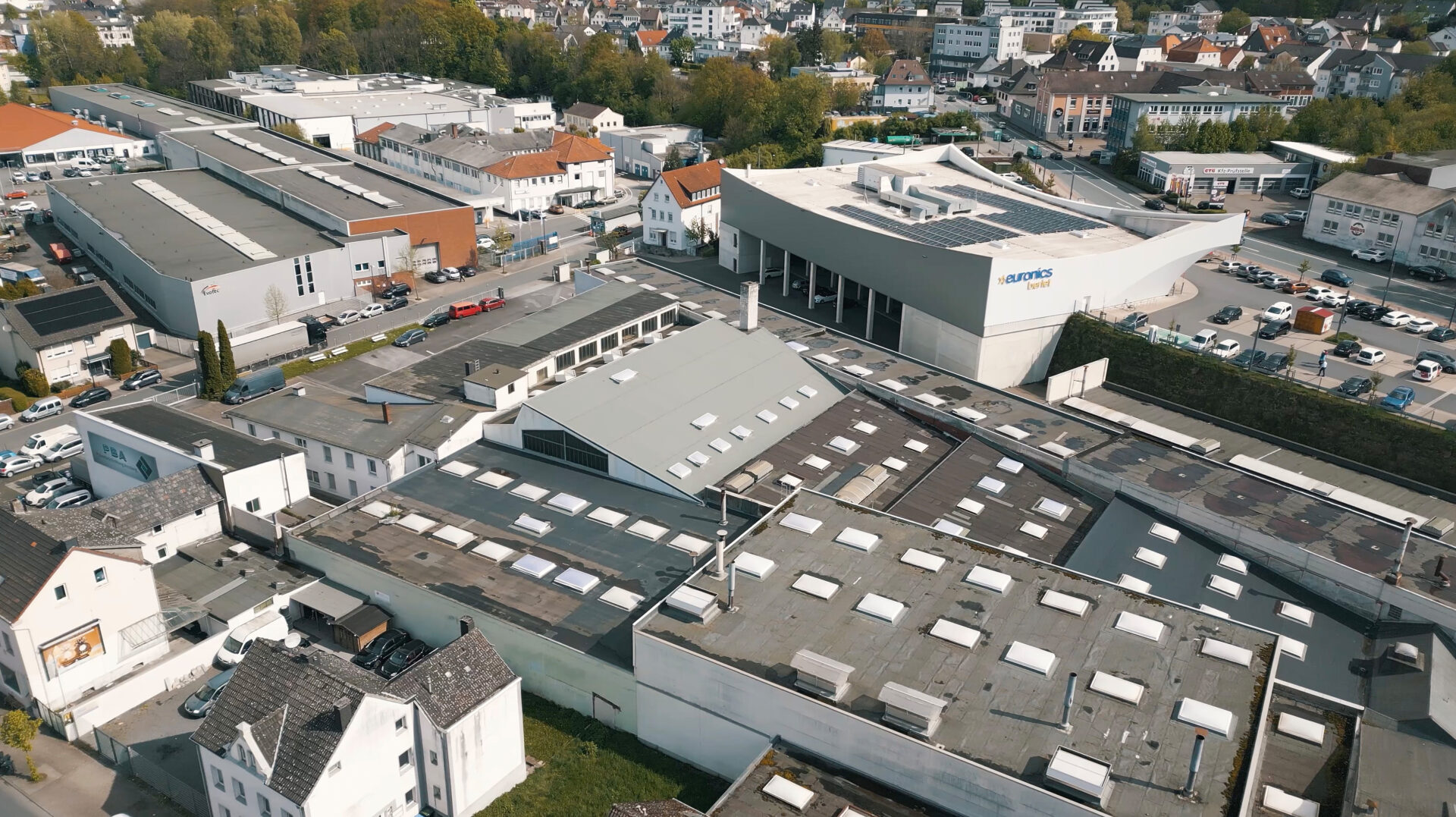 Evotec GmbH location Arnsberg – aerial view